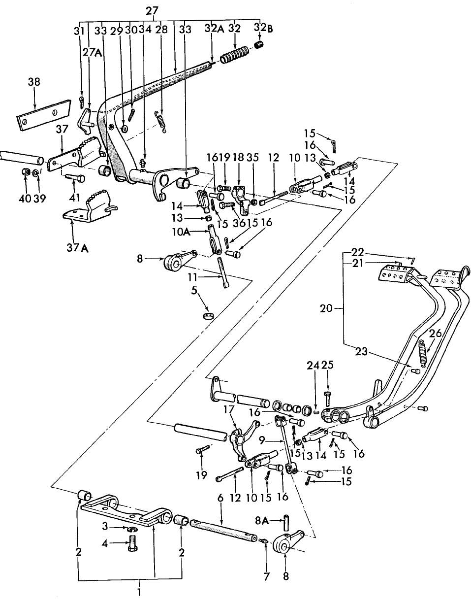 02B02 HANDBRAKE (NH-E) - 2100, 3100