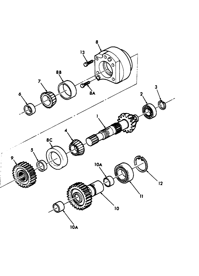 04A03 REAR AXLE RELATED PARTS, W/FWD, W/IPTO