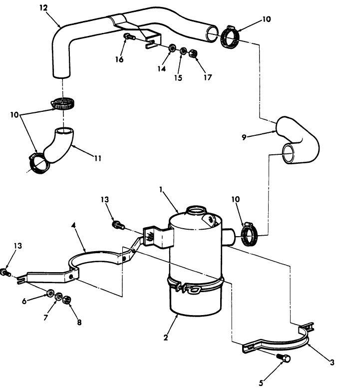 09J03 AIR CLEANER ASSEMBLY, OIL BATH (NH-E)