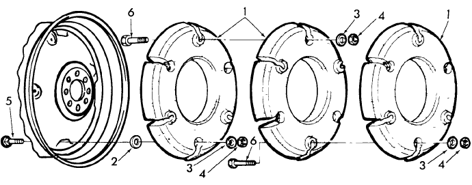 01E05 28" REAR WHEEL WEIGHTS FOR POWER ADJUSTABLE WHEELS (ACCESSORY) - 24" MANUAL - 2310,2610,2910,3610,3910,4110,4610SU