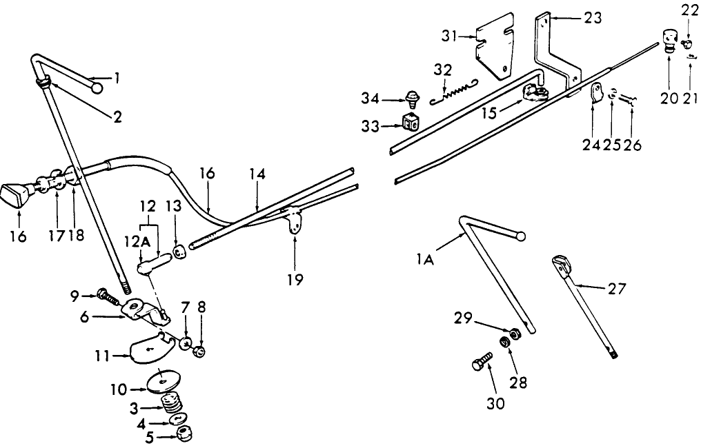 09D01 THROTTLE CONTROLS & RELATED PARTS, DIESEL, 3 CYLINDER