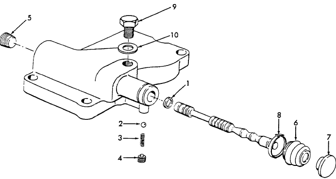 05J01 SELECTOR VALVE, ACCESSORY, 2600, 3600, 3900, 4100, 4600, 231, 531, 233 & 333