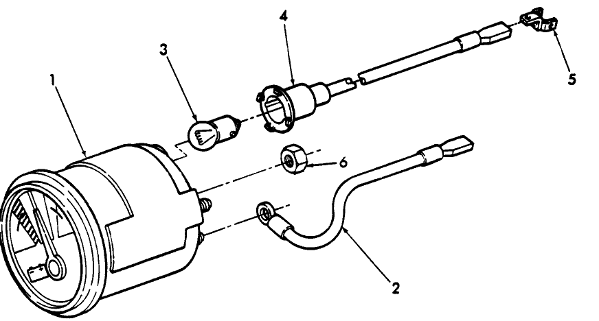 12C04 VOLTMETER ASSEMBLY, L/CAB, D.I.A., (U.S.) (11-85/)