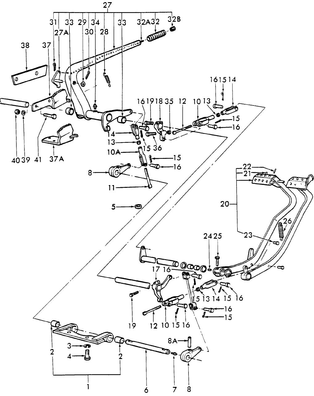 02B02 HANDBRAKE (NH-E) - 2600, 3600