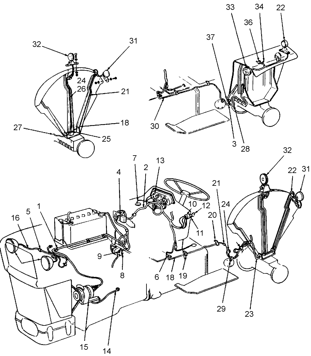 11A01 LH ELECTRICAL SYSTEM, US