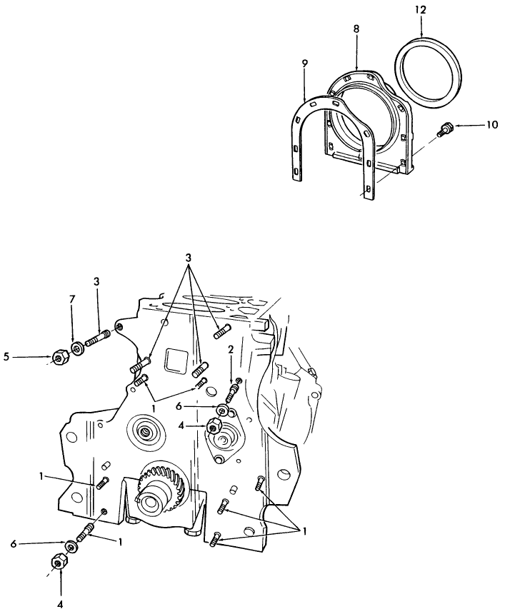 06A03 KIT, STEPPED STUD ENGINE BLOCK (12-86/-)