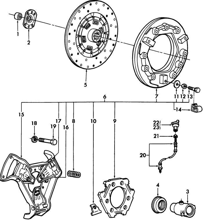 07F03 11" SINGLE CLUTCH ASSEMBLY (81/12-84)