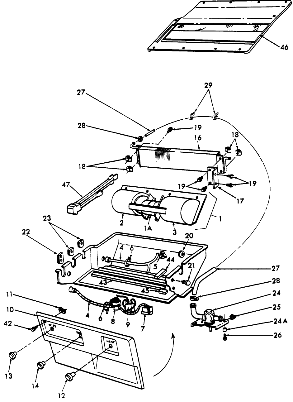 15A06 CAB HEATER