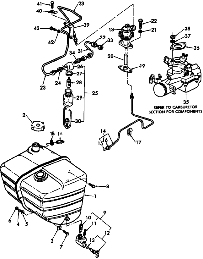 09A01 FUEL SYSTEM, GASOLINE