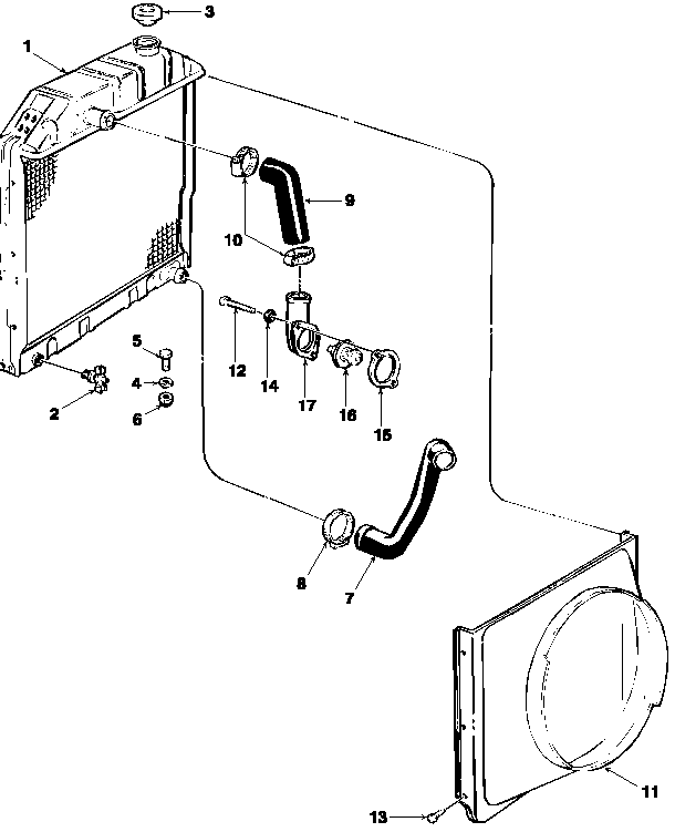 08A01 RADIATOR & RELATED PARTS