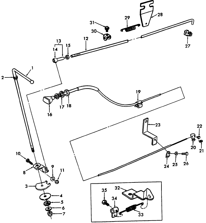 09K02 THROTTLE CONTROLS & RELATED PARTS, DIESEL