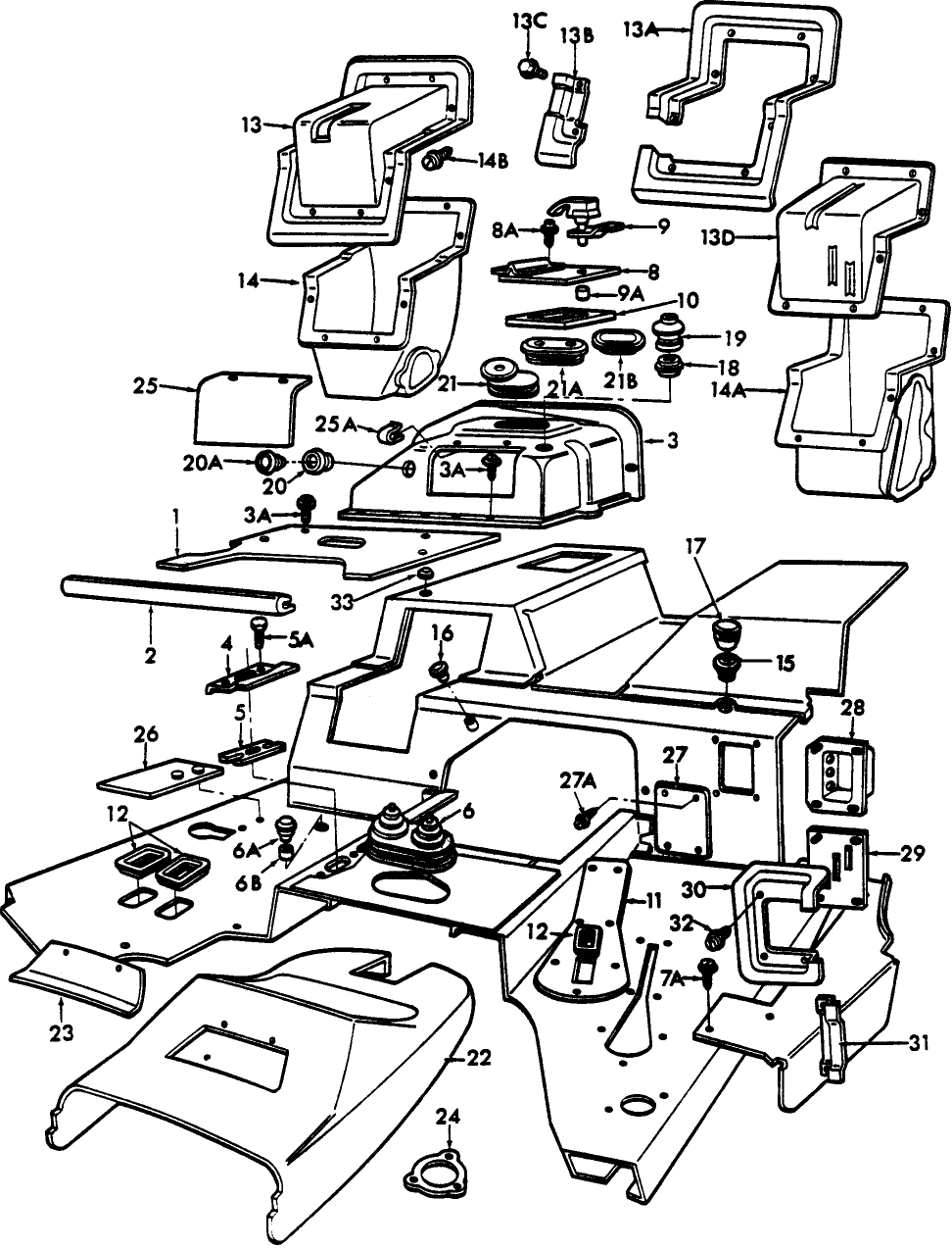 15A04 CAB UNDERBODY & RELATED PARTS (NH-E) - 2610, 2910, 3610, 3910, 4110, 4610, 234, 334, 335