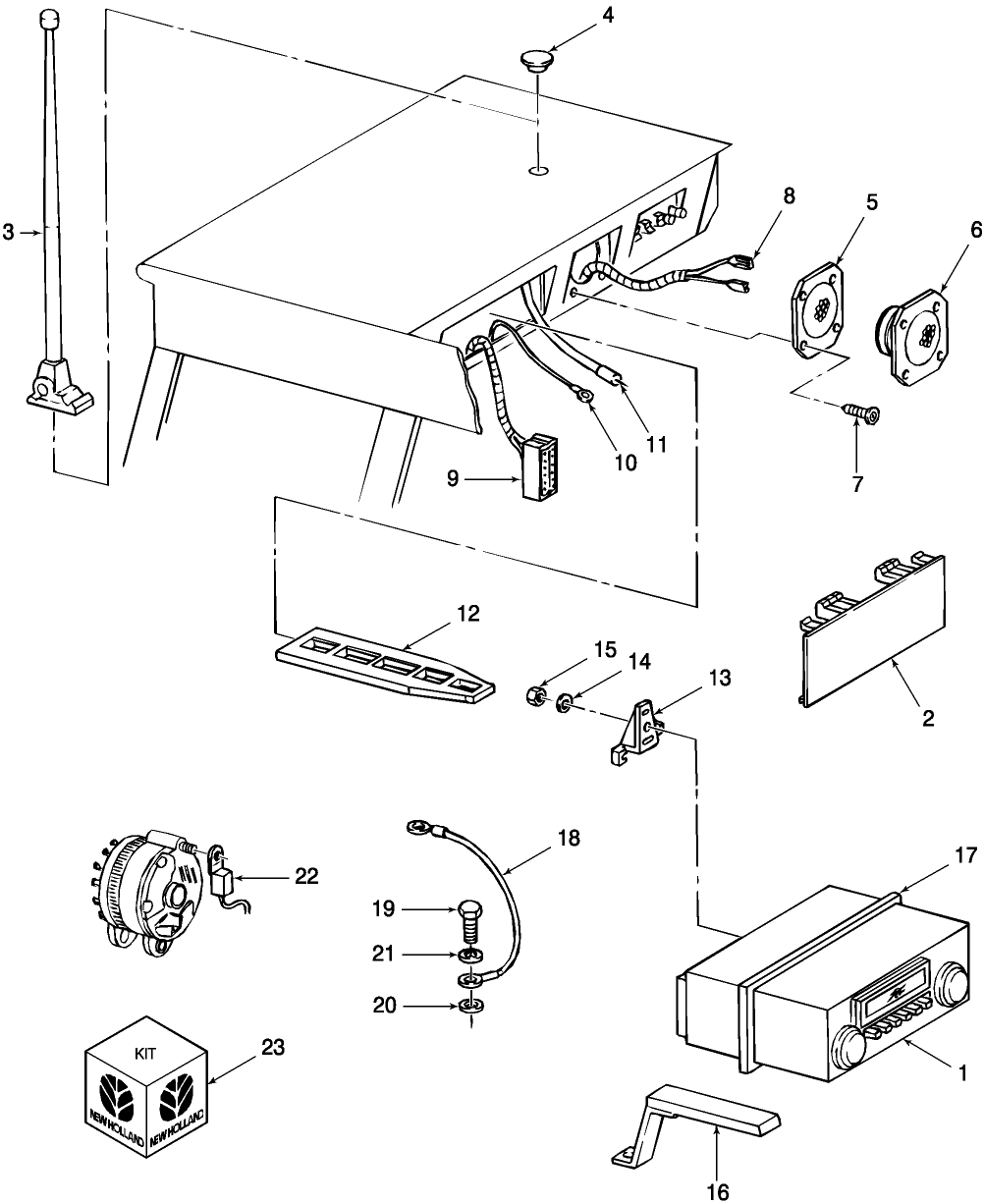 17E01 RADIO & RELATED PARTS