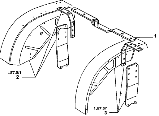 872 HIGH PROFILE FENDERS