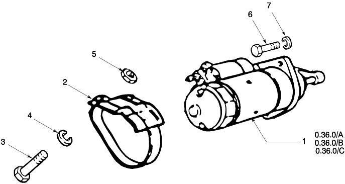 0.36.0 STARTER MOTOR