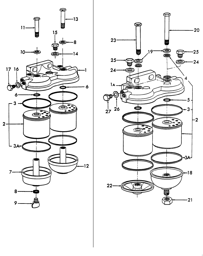 09B02 DUAL FUEL FILTER ASSEMBLY (NH-E)