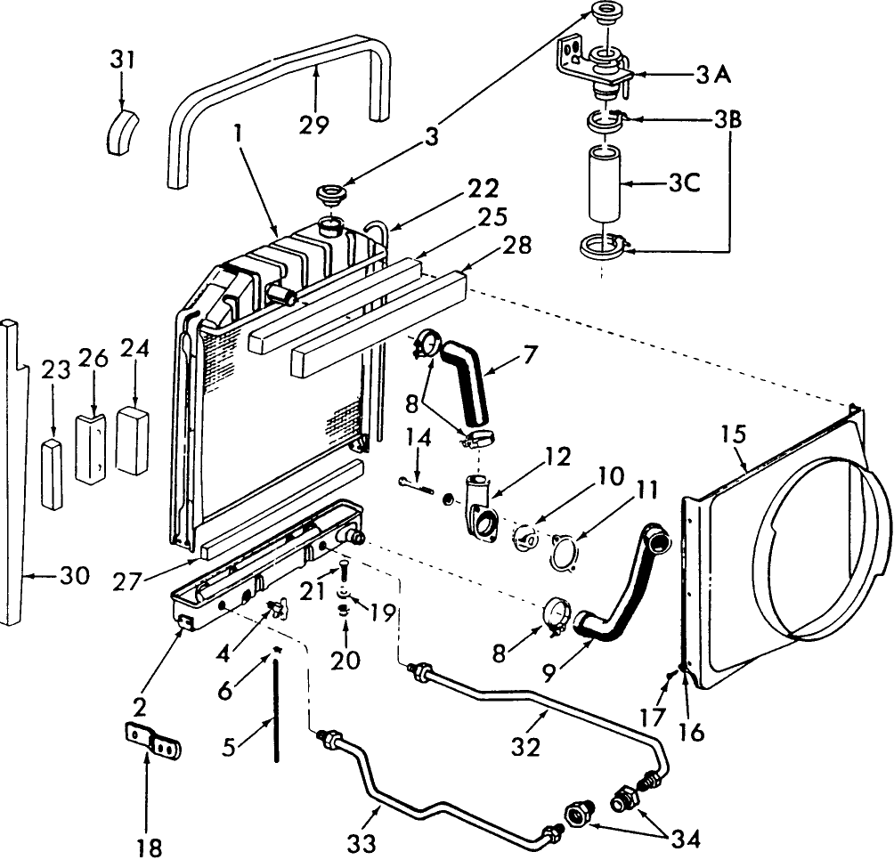 08A01 RADIATOR & RELATED PARTS