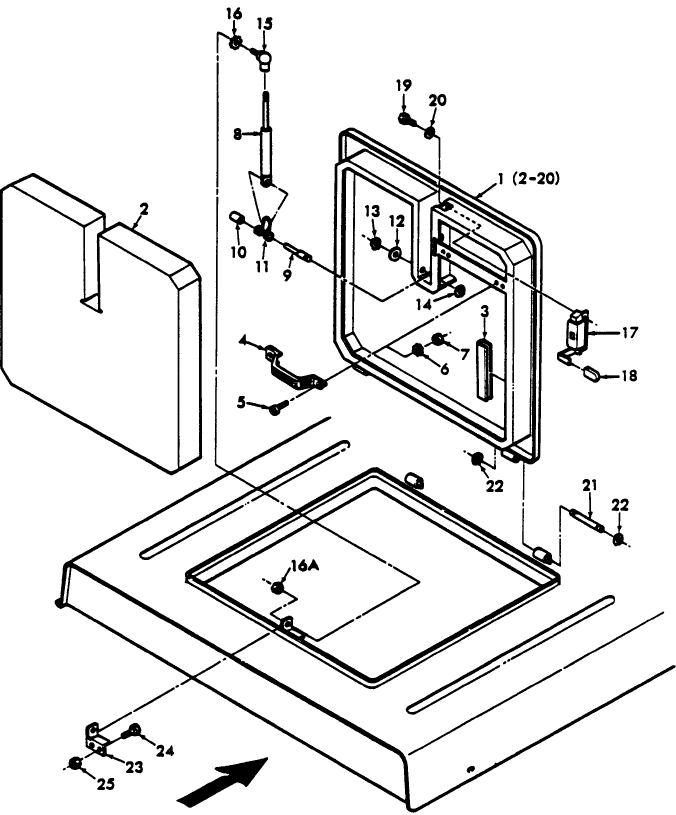 15B04 ROOF HATCH - LOW PROFILE CAB