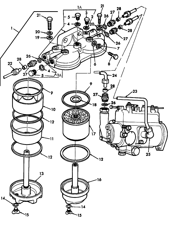 09L01 FUEL SEDIMENTER & FILTER ASSEMBLY