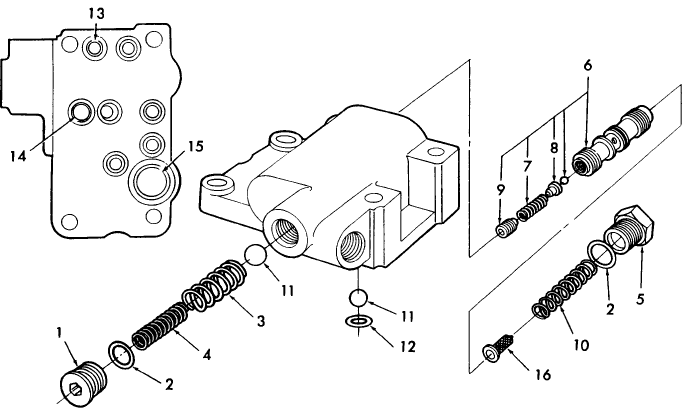 05J03 REMOTE CONTROL UNLOAD VALVE ASSEMBLY