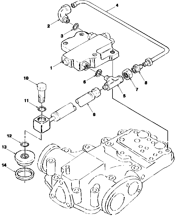 05K02 UNLOAD VALVE & TUBING, W/(2) HYDRAULIC PUMPS, L/REMOTES