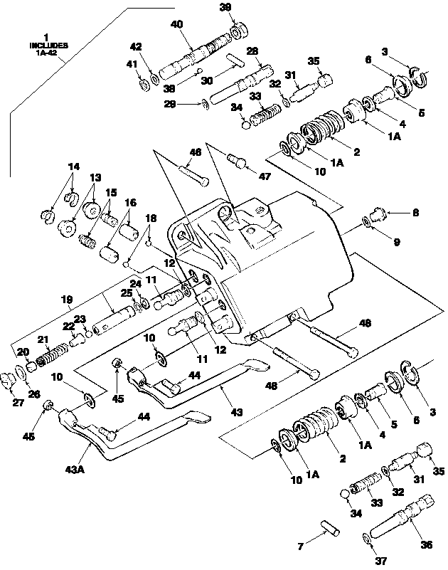 05H02 REMOTE CONTROL VALVE ASSEMBLY, DOUBLE SPOOL