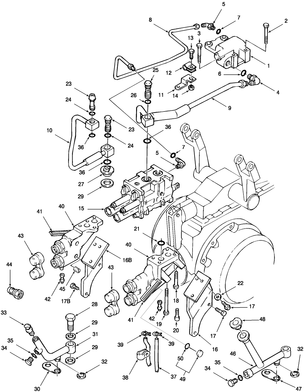 05J03 MANIFOLD & TUBES, DELUXE REMOTE CONTROL