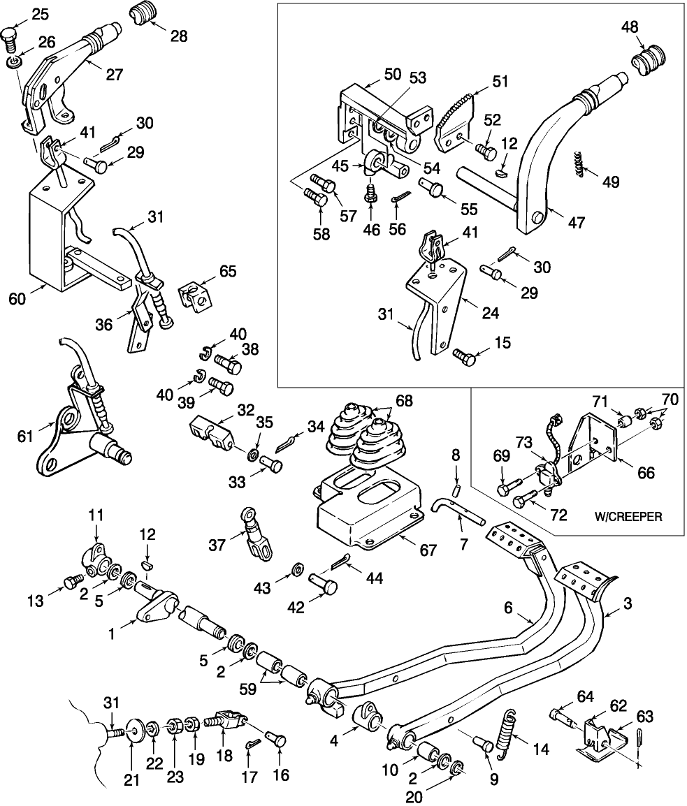 02B01 BRAKE CONTROLS & RELATED PARTS