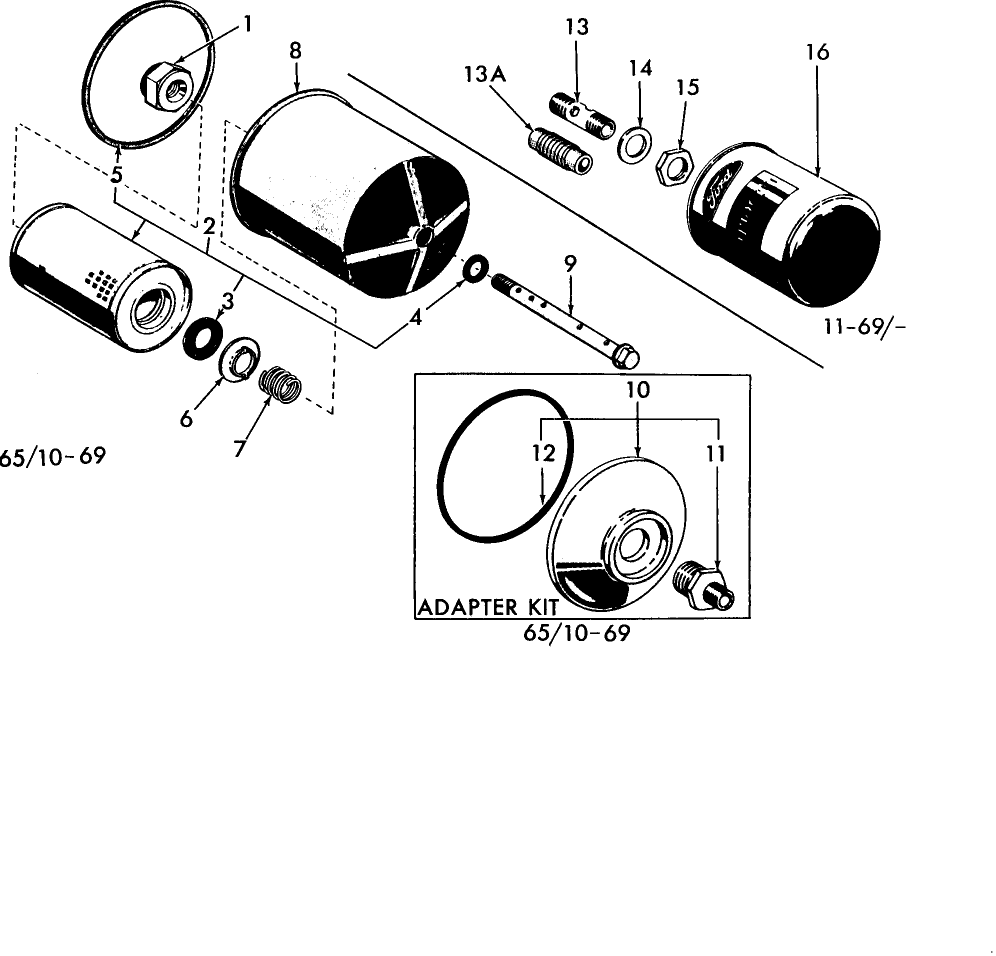 06F01 OIL FILTER & RELATED PARTS, GASOLINE (PETROL) & L.P.G.