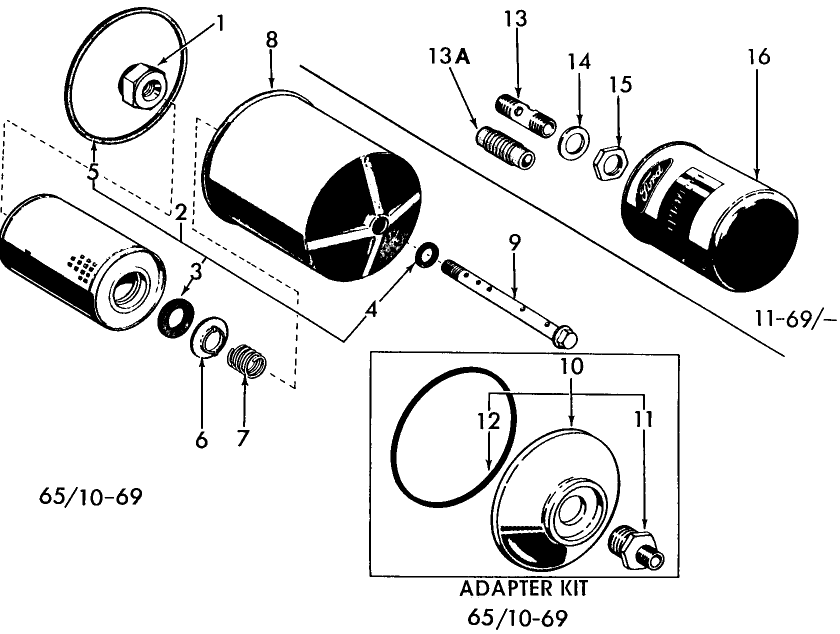 06O01 OIL FILTER & RELATED PARTS, DIESEL