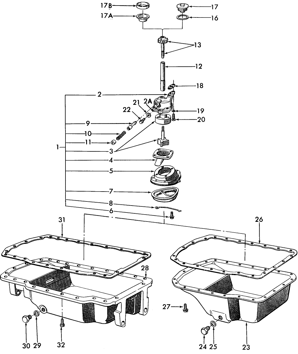 06E01 OIL PUMP & OIL PAN, GASOLINE (PETROL) & L.P.G.