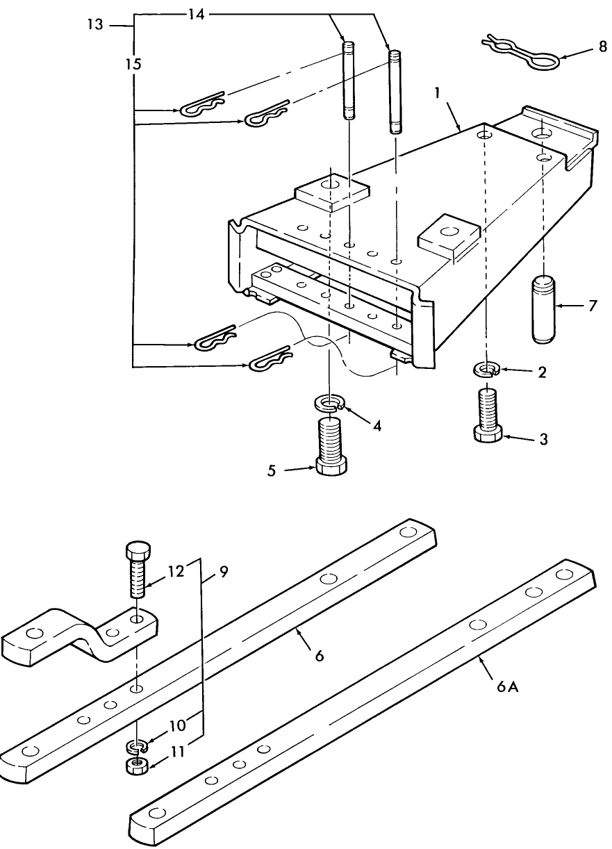 05E01 SWINGING DRAWBAR & HANGER