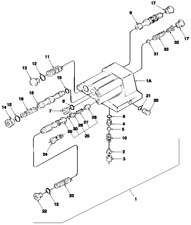 05H02 VALVE, HYDRAULIC LIFT UNLOAD (10-91/)