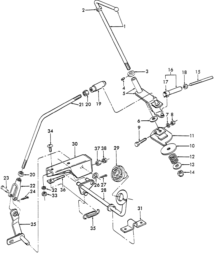 09D05 THROTTLE & FOOT ACCELERATOR CONTROLS - 231, 531, 335, 515, 532, 420, 535