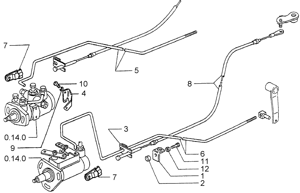 1.10.0(02) THROTTLE CONTROL LINKAGE