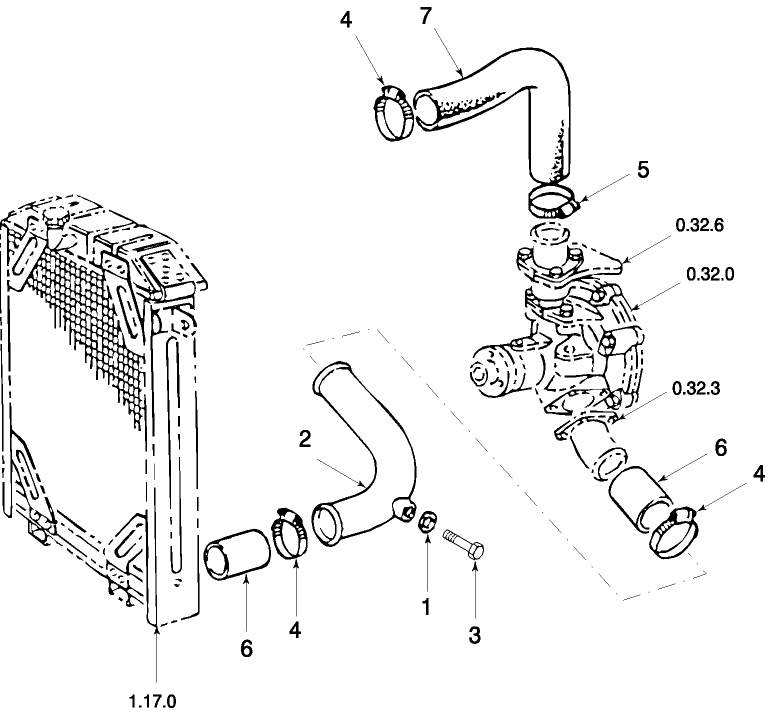 1.17.2 RADIATOR HOSES