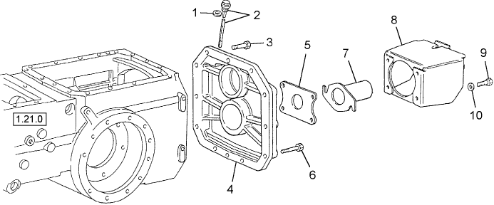 1.80.1(02) POWER TAKE-OFF, COVER AND SHIELD