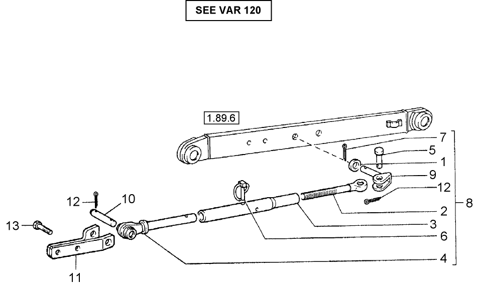 1.89.9 LATERAL STABILIZERS (REFER TO VAR.120)