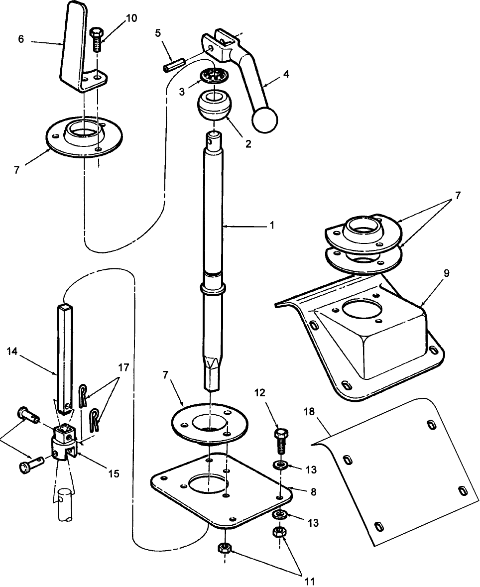 05K01 IN-CAB HYDRAULIC LIFT LEVELING (NH-E) - 5610, 6610, 6710, 7610, 7710