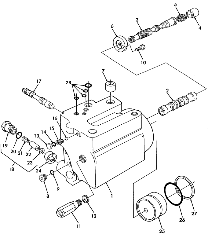 05B03 HYDRAULIC LIFT CYLINDER