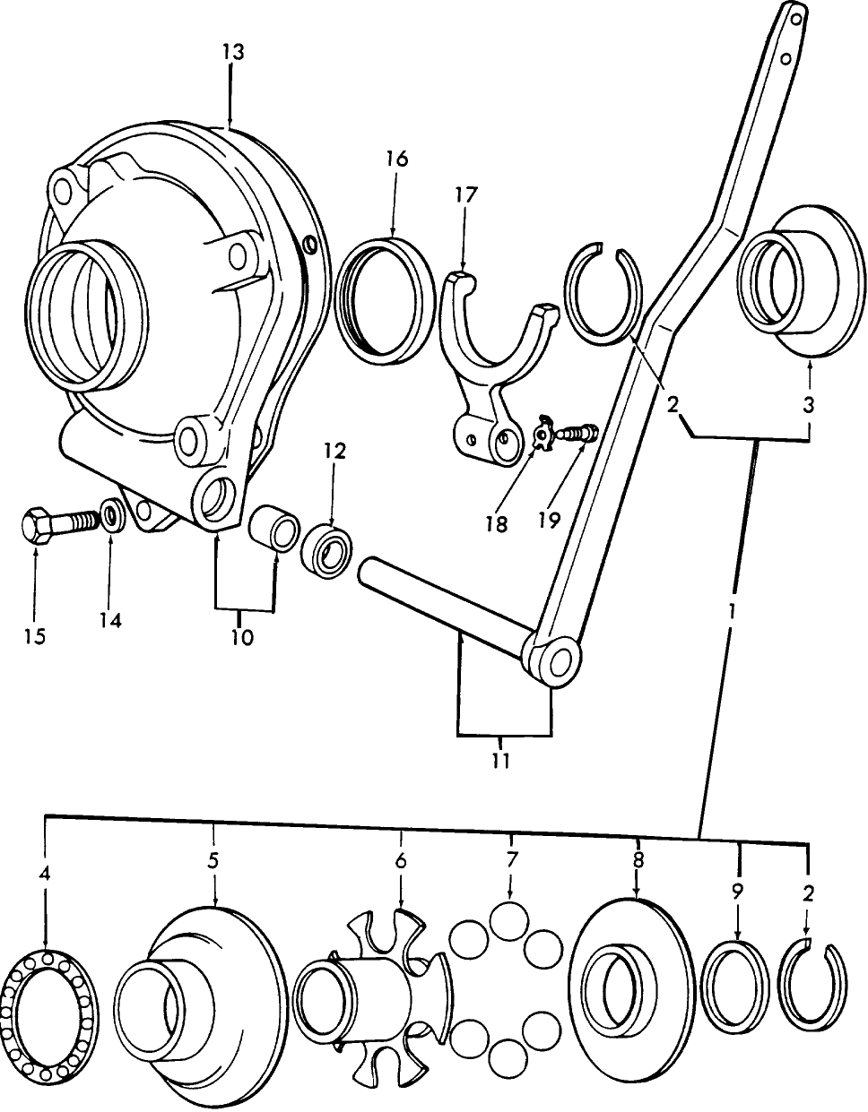 06F01 GOVERNOR ASSEMBLY, PRIOR TO S/N 26403, 53/58