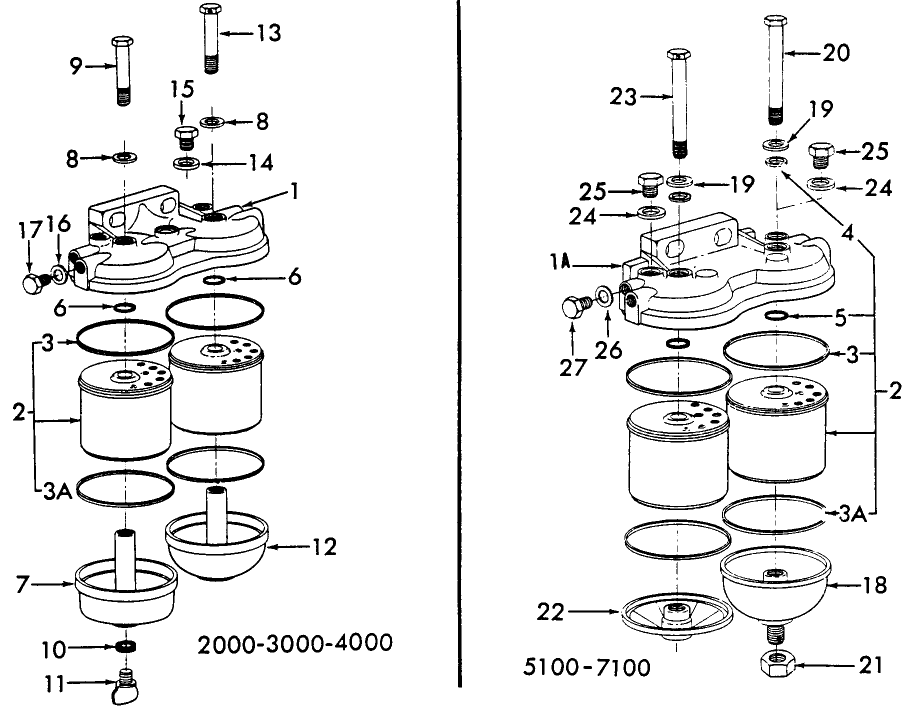 09A03(A) DUAL FUEL FILTER ASSEMBLY (5-73/) (NH-E)