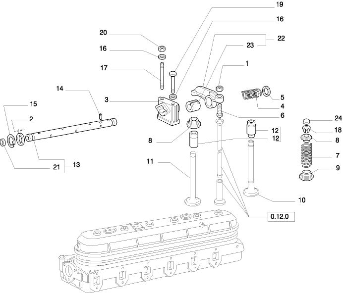 0.06.0(02) CYLINDER HEAD, VALVES