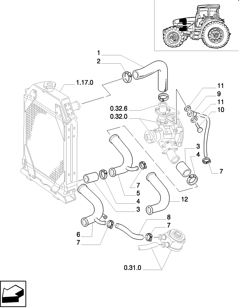 1.17.2 RADIATOR HOSES