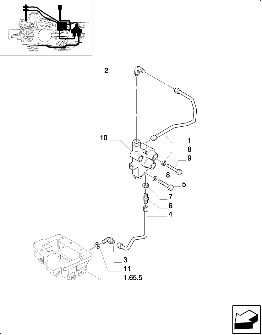 423(02) CONTROL VALVE - (DE LUXE)