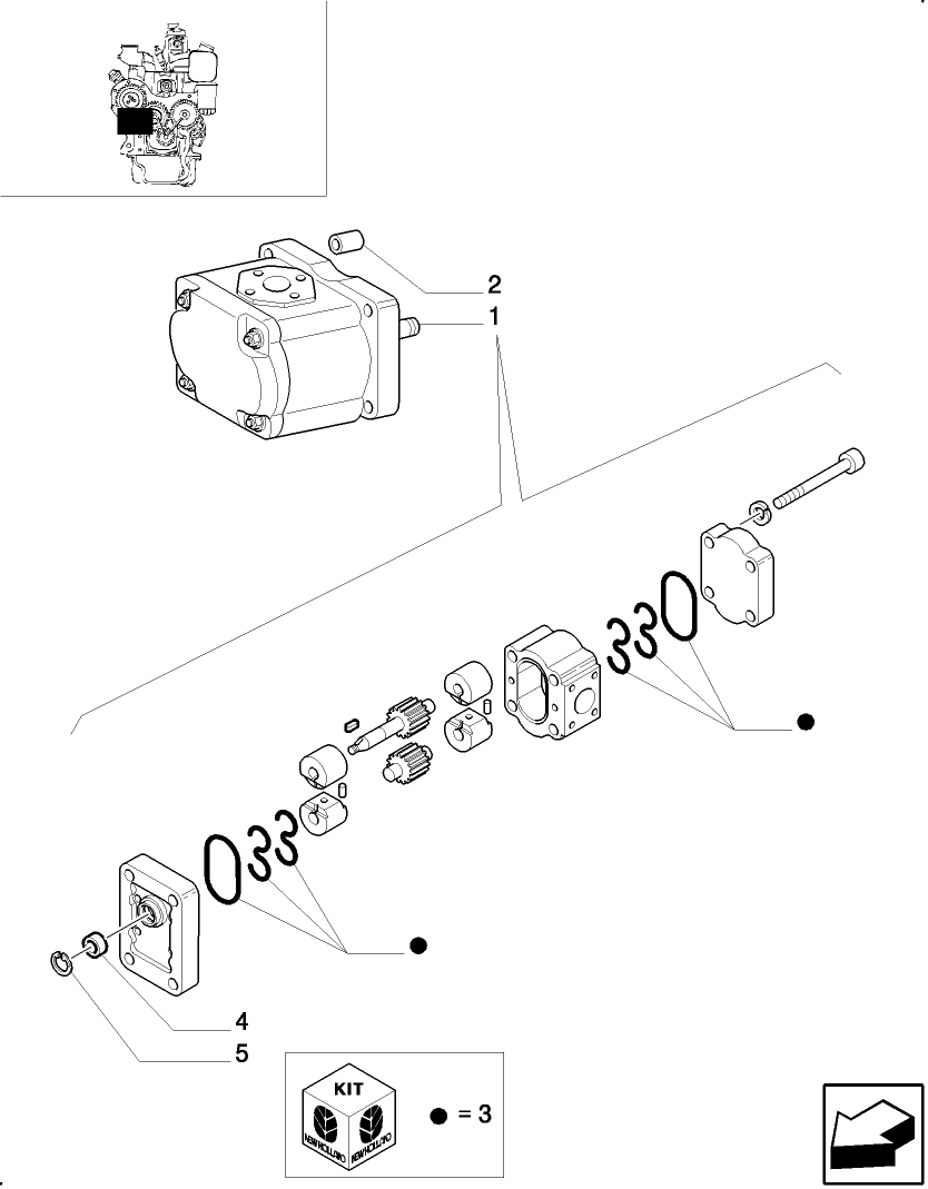 823(02) OVERSIZED PUMP - 55 LITERS (BOSCH)