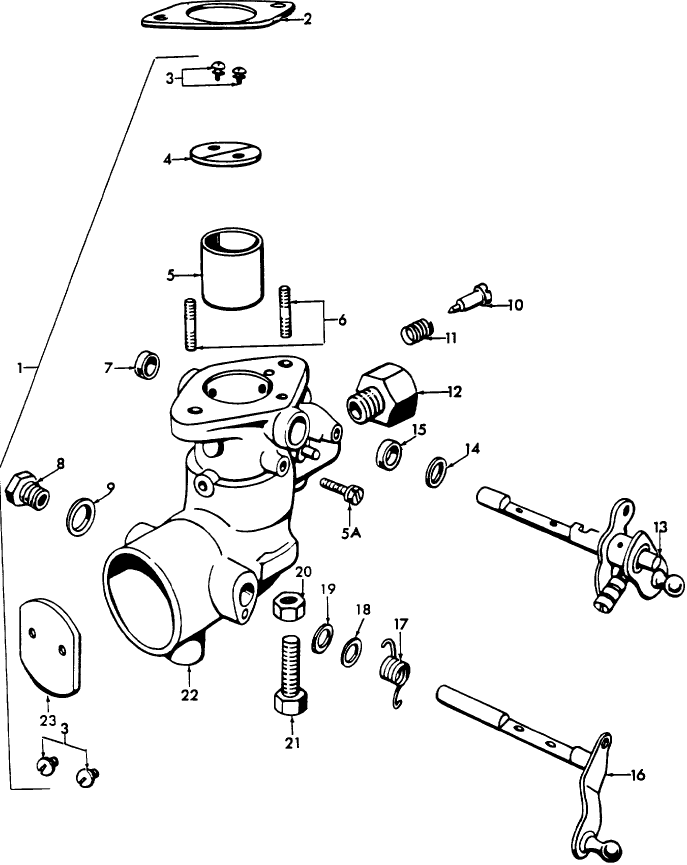 09B03 LPG CARBURETOR ASSEMBLY 57/60