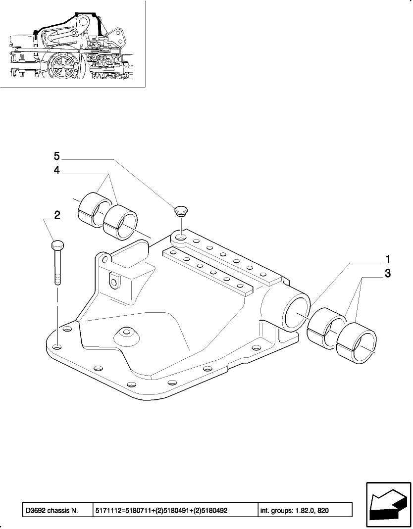 821(04) LOAD SENSING CLOSED CENTRE (CCLS) HYDRAULIC LIFT - HOUSING AND COVERS