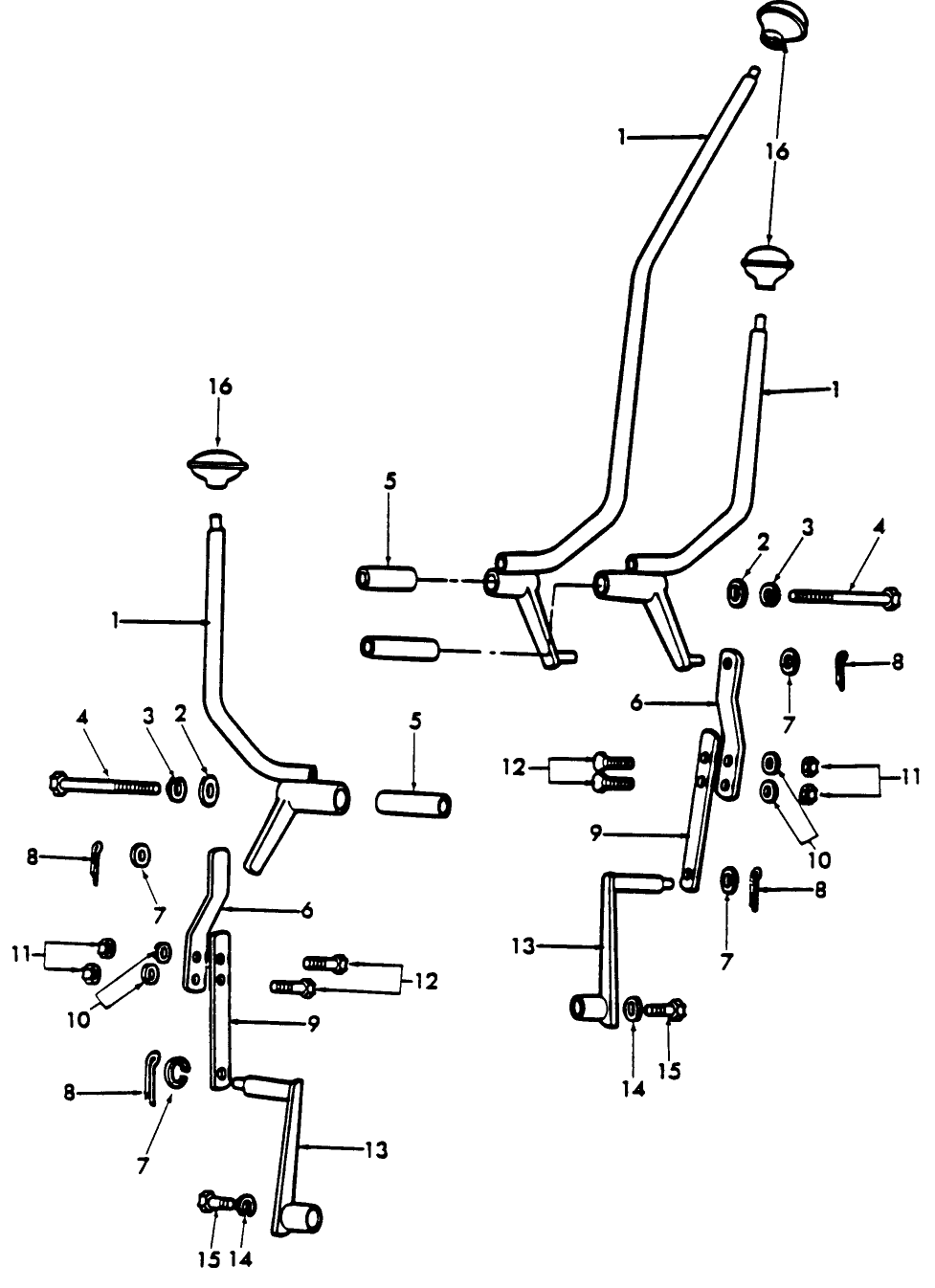 07F04 REVERSING TRANSMISSION LEVERS