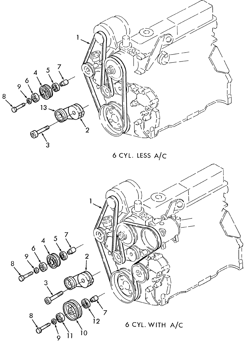 08C01 POLY-VEE BELT & RELATED PARTS